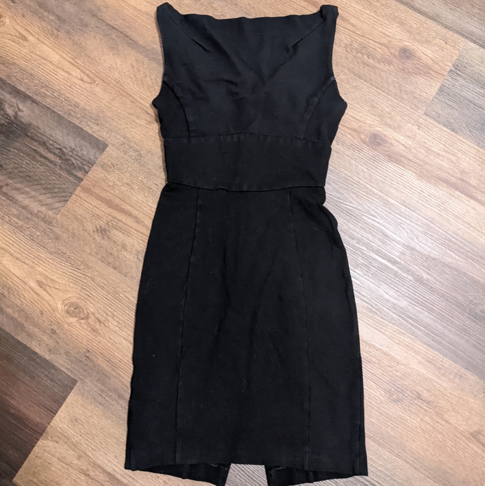 Bebe black dress xs